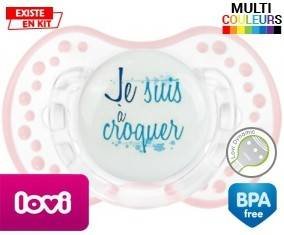 Je suis à croquer modèle garçon: Sucette LOVI Dynamic-su7.fr