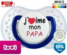 J'aime mon papa style1: Sucette LOVI Dynamic-su7.fr