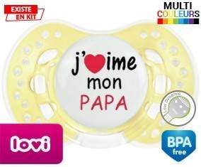 J'aime mon papa style1: Sucette LOVI Dynamic-su7.fr