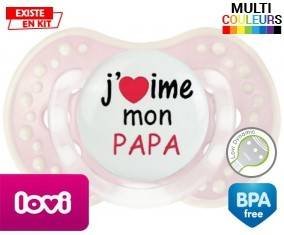 J'aime mon papa style1: Sucette LOVI Dynamic-su7.fr