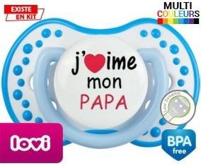 J'aime mon papa style1: Sucette LOVI Dynamic-su7.fr