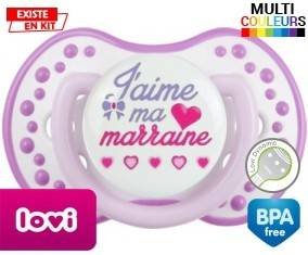 J'aime ma marraine style2: Sucette LOVI Dynamic-su7.fr