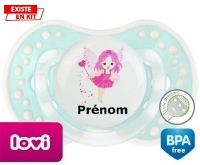 Fée rose (fille) + prénom: Sucette LOVI Dynamic-su7.fr