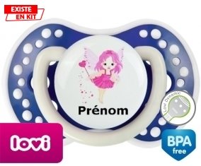 Fée rose (fille) + prénom: Sucette LOVI Dynamic-su7.fr