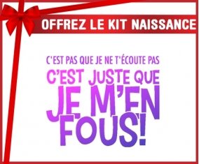 Kit naissance: C'est pas que je t’écoute pas style1-su7.fr