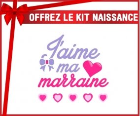 Kit naissance: J'aime ma marraine style2-su7.fr