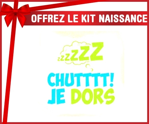 Kit naissance: Chutttt je dors-su7.fr