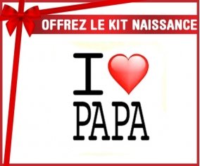 Kit naissance: I love papa style1-su7.fr