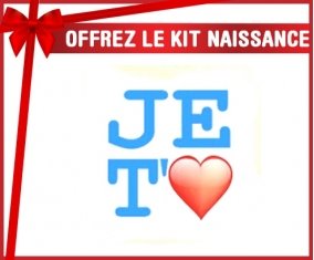 Kit naissance: Je t'aime modèle garçon-su7.fr