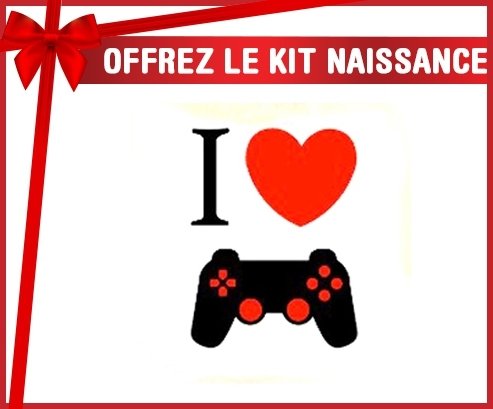 Kit naissance: I love jeu video-su7.fr