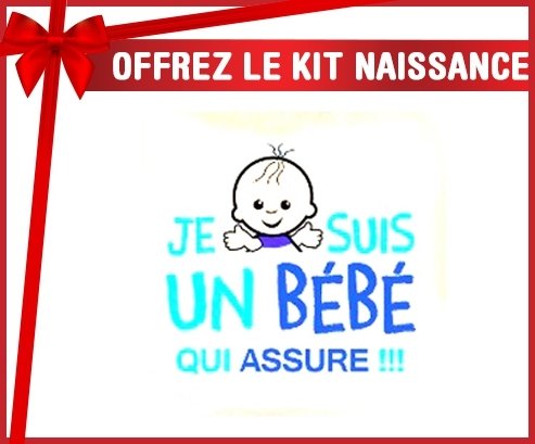 Kit naissance: Je suis un bébé qui assure style2-su7.fr