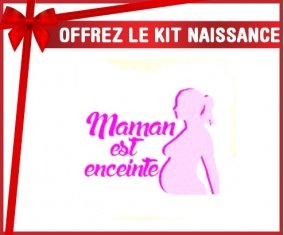 Kit naissance: Maman est enceinte fille-su7.fr