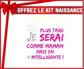 Kit naissance: Plus tard je serai comme maman (fille)-su7.fr