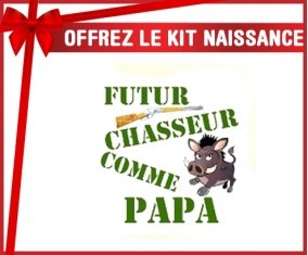 Kit naissance: Futur chasseur comme papa-su7.fr
