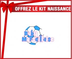 Kit naissance: Baby marseillaise foot fille-su7.fr