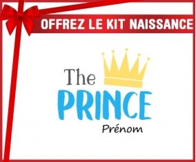 Kit naissance: The prince + prénom-su7.fr