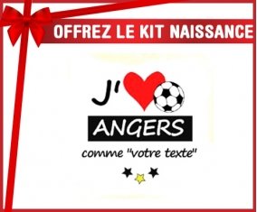 Kit naissance: J'aime angers + prénom-su7.fr