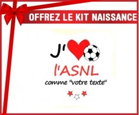 Kit naissance: J'aime l'asnl + prénom-su7.fr