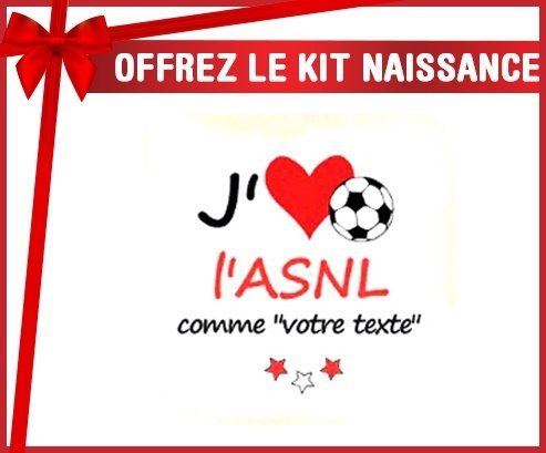 Kit naissance: J'aime l'asnl + prénom-su7.fr