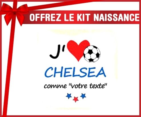 Kit naissance: J'aime chelsea + prénom-su7.fr