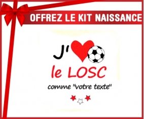 Kit naissance: J'aime le losc + prénom-su7.fr