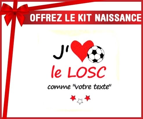 Kit naissance: J'aime le losc + prénom-su7.fr