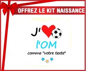 Kit naissance: J'aime l'om + prénom-su7.fr