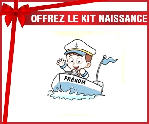 Kit naissance: Marin + prénom-su7.fr