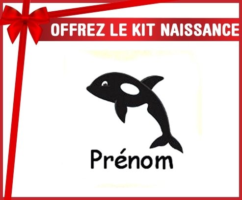 Kit naissance: Orque + prénom-su7.fr
