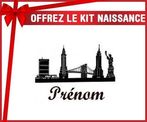 Kit naissance: New york + prénom-su7.fr