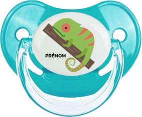 Camelion + prénom : Sucette Bleue classique embout physiologique