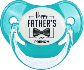 Happy father's day style 1 + prénom : Sucette Physiologique personnalisée