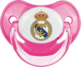 Real madrid : Sucette Rose classique embout physiologique