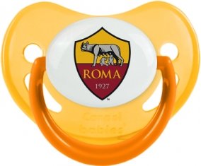 As Roma : Sucette Jaune phosphorescente embout physiologique