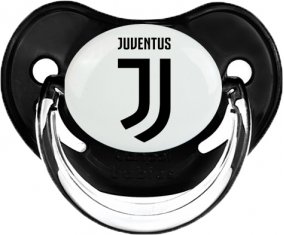 Juventus Football Club : Sucette Noir classique embout physiologique