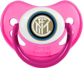 Inter de Milan : Sucette Rose phosphorescente embout physiologique