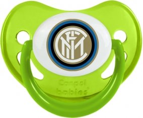 Inter de Milan : Sucette Vert phosphorescente embout physiologique