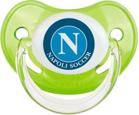 Napoli Soccer : Sucette Vert classique embout physiologique