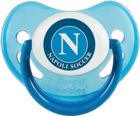 Napoli Soccer : Sucette Bleue phosphorescente embout physiologique