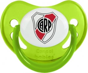 Club Atlético River Plate : Sucette Vert phosphorescente embout physiologique