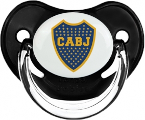 Club Atlético Boca Juniors : Sucette Noir classique embout physiologique