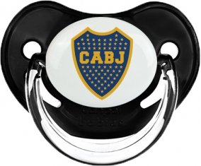 Club Atlético Boca Juniors : Sucette Noir classique embout physiologique