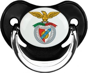 Benfica Lisbonne : Sucette Noir classique embout physiologique