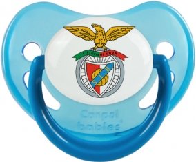 Benfica Lisbonne : Sucette Bleue phosphorescente embout physiologique