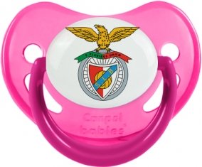 Benfica Lisbonne : Sucette Rose phosphorescente embout physiologique