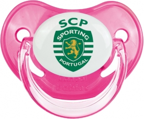 Sporting Clube de Portugal : Sucette Rose classique embout physiologique