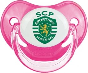 Sporting Clube de Portugal : Sucette Rose classique embout physiologique