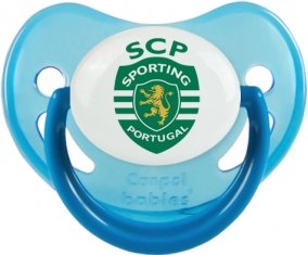 Sporting Clube de Portugal : Sucette Bleue phosphorescente embout physiologique