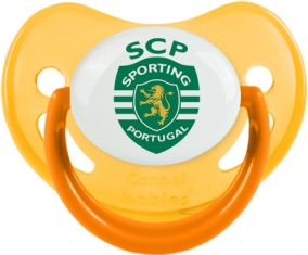 Sporting Clube de Portugal : Sucette Jaune phosphorescente embout physiologique