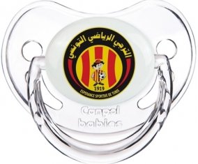 Espérance sportive de tunis : Sucette Transparent classique embout physiologique